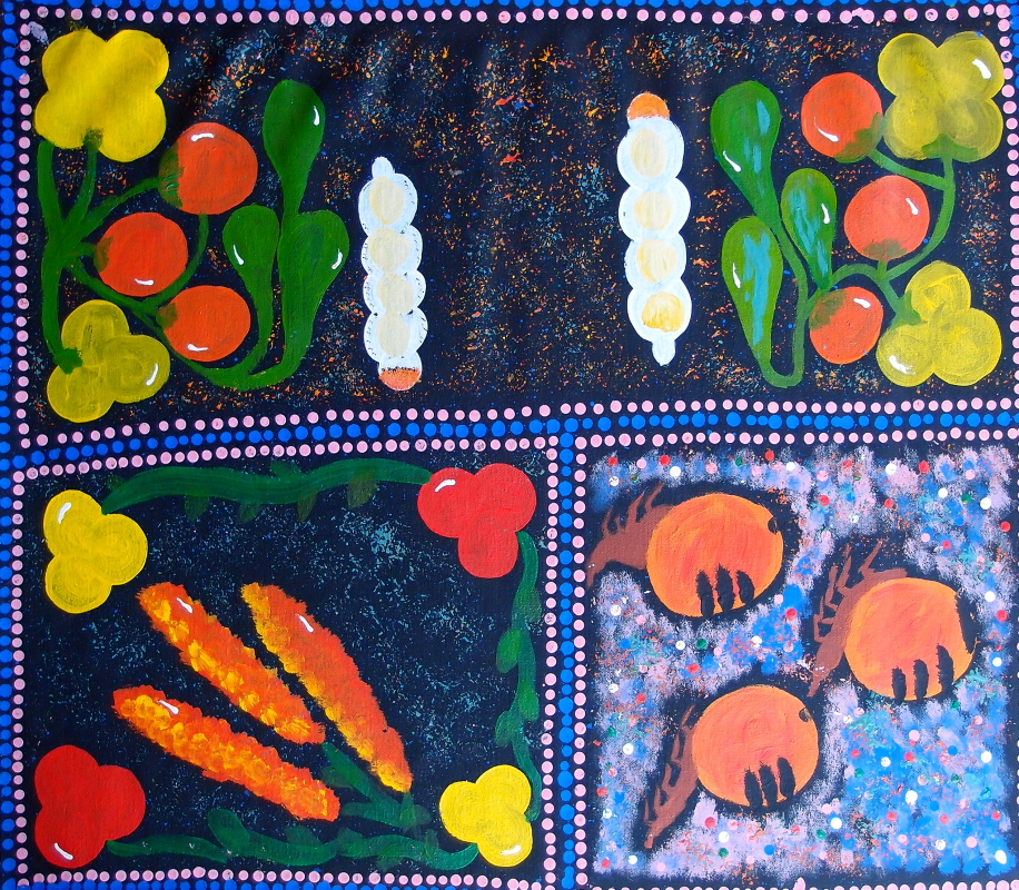 “Bush Tucker” by Anita Marcia Frazer