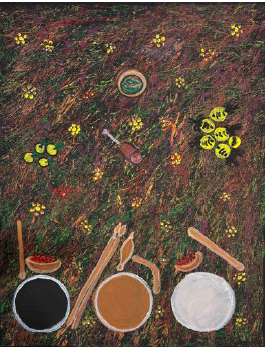 The Story of the Crow and the White Cockatoo, 2026 by Lorraine Davies