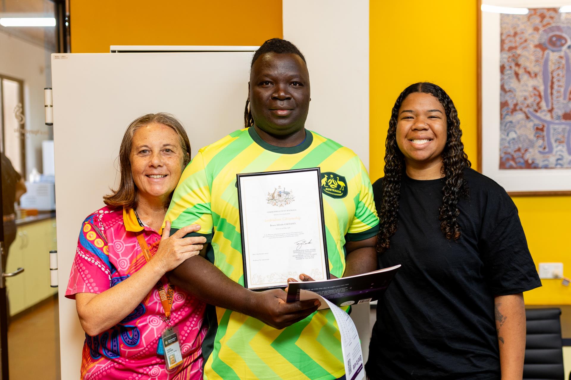 A Special Citizenship Ceremony in the Heart of the Ngaanyatjarra Lands