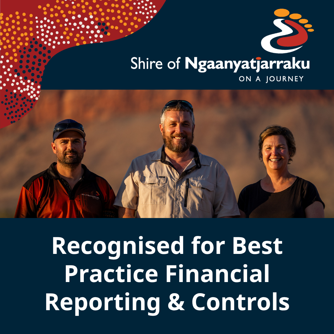 Shire Recognised for Best Practice Financial Reporting
