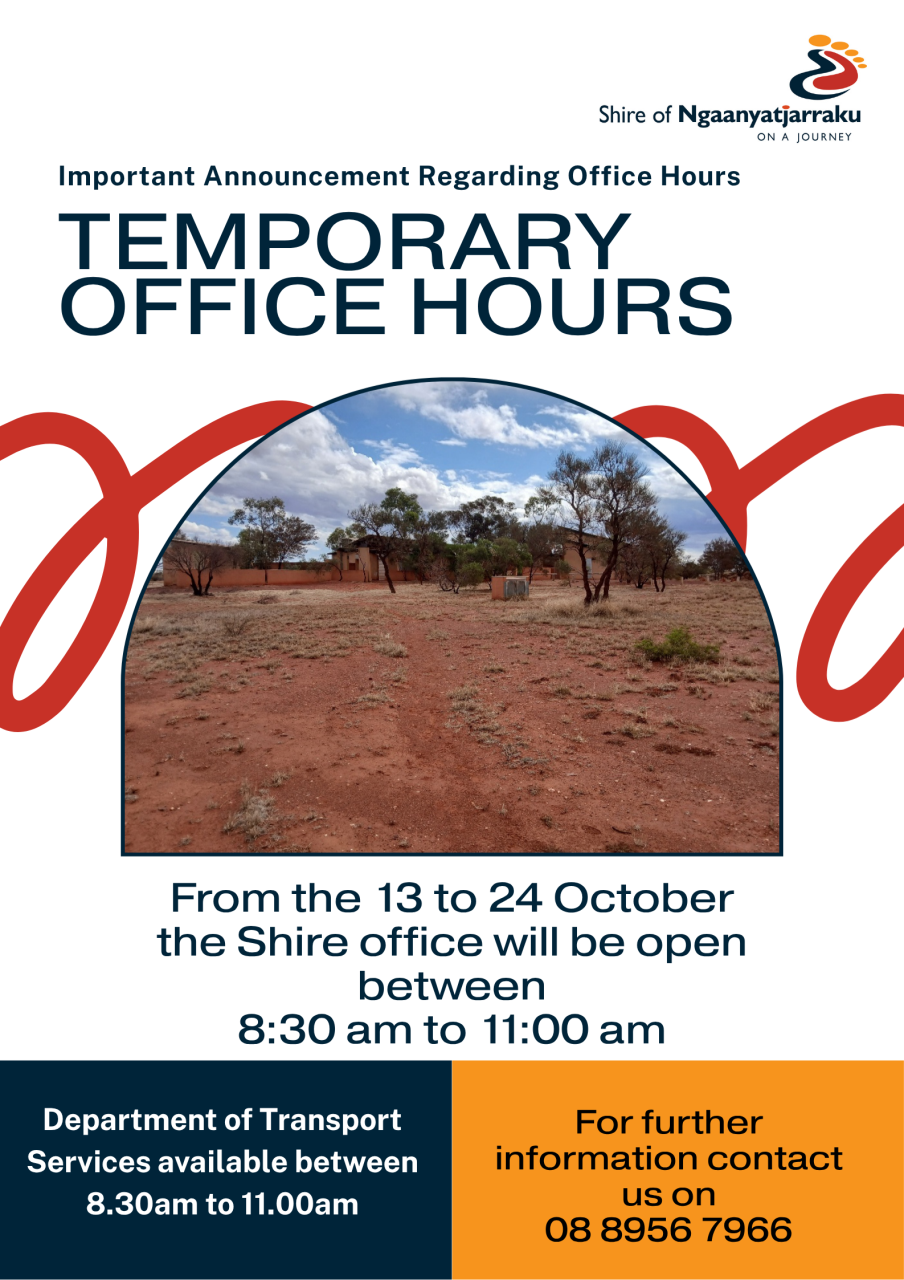 Temporary Office hours